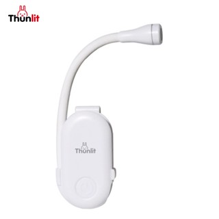 Đèn kẹp mini Thunlit Đèn đọc sách có thể sạc lại để đọc trên giường Đèn đọc sách kẹp di động và có thể điều chỉnh độ sáng