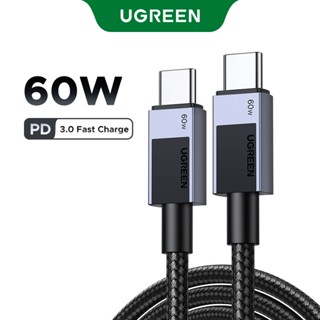  Cáp USB C UGREEN PD60W Cáp sạc nhanh 3A cho Macbook Samsung S24 Ultra Xiaomi Huawei USB C Cáp dữ liệu iPhone 16 Pro Max 