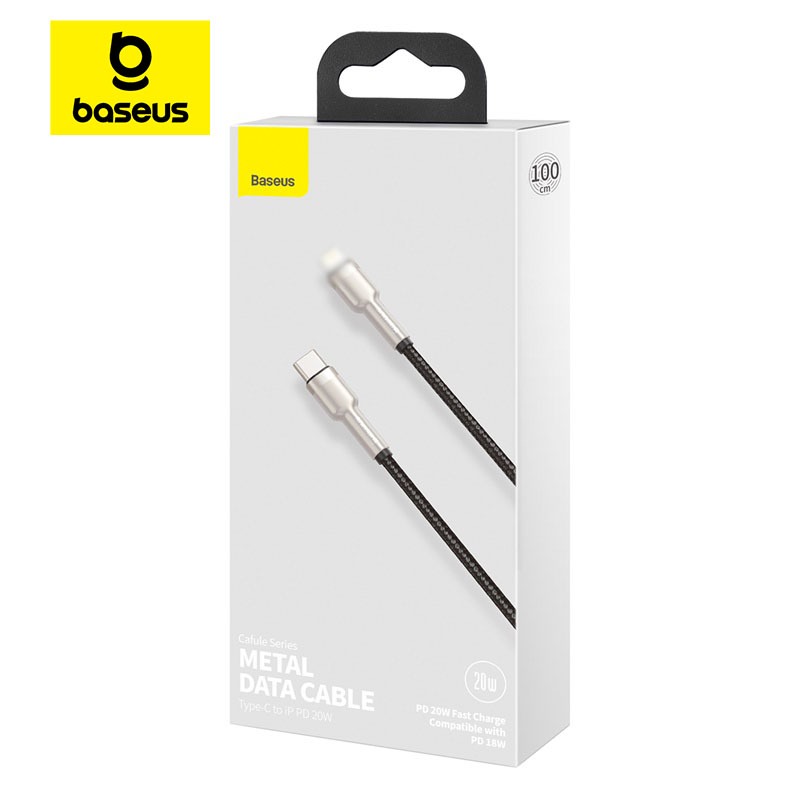 Cáp Baseus 20W Type C Hỗ trợ sạc nhanh cho điện thoại | BigBuy360 - bigbuy360.vn