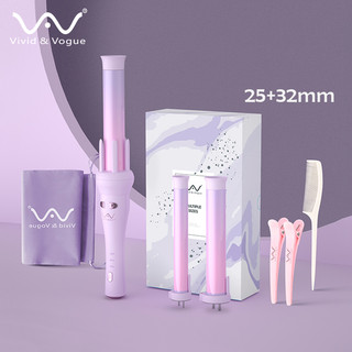  VIVID & VOGUE Máy uốn tóc xoăn tự động Sắt uốn tự động thế hệ 32mm + 28mm 4Gen 