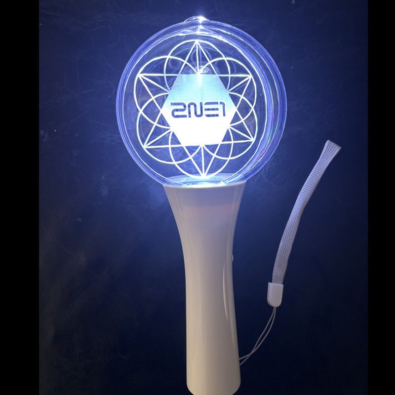 K-pop 2NE 1 Light Stick Acrylic Glow Light Stick 15 màu LED cầm tay Stick 2NE1 Concert Light Stick
