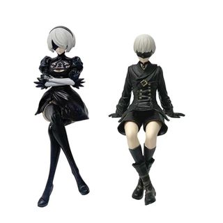 Trò chơi NieR 13-15cm: Automata Hình YoRHa No. 9 Loại S YoRHa No. 2 Loại B YoRHa Loại A Số 2 PVC Gợi Cảm Nhân Vật Hành Động Amine Quà Tặng Giáng Sinh Sưu Tập Hình Tượng