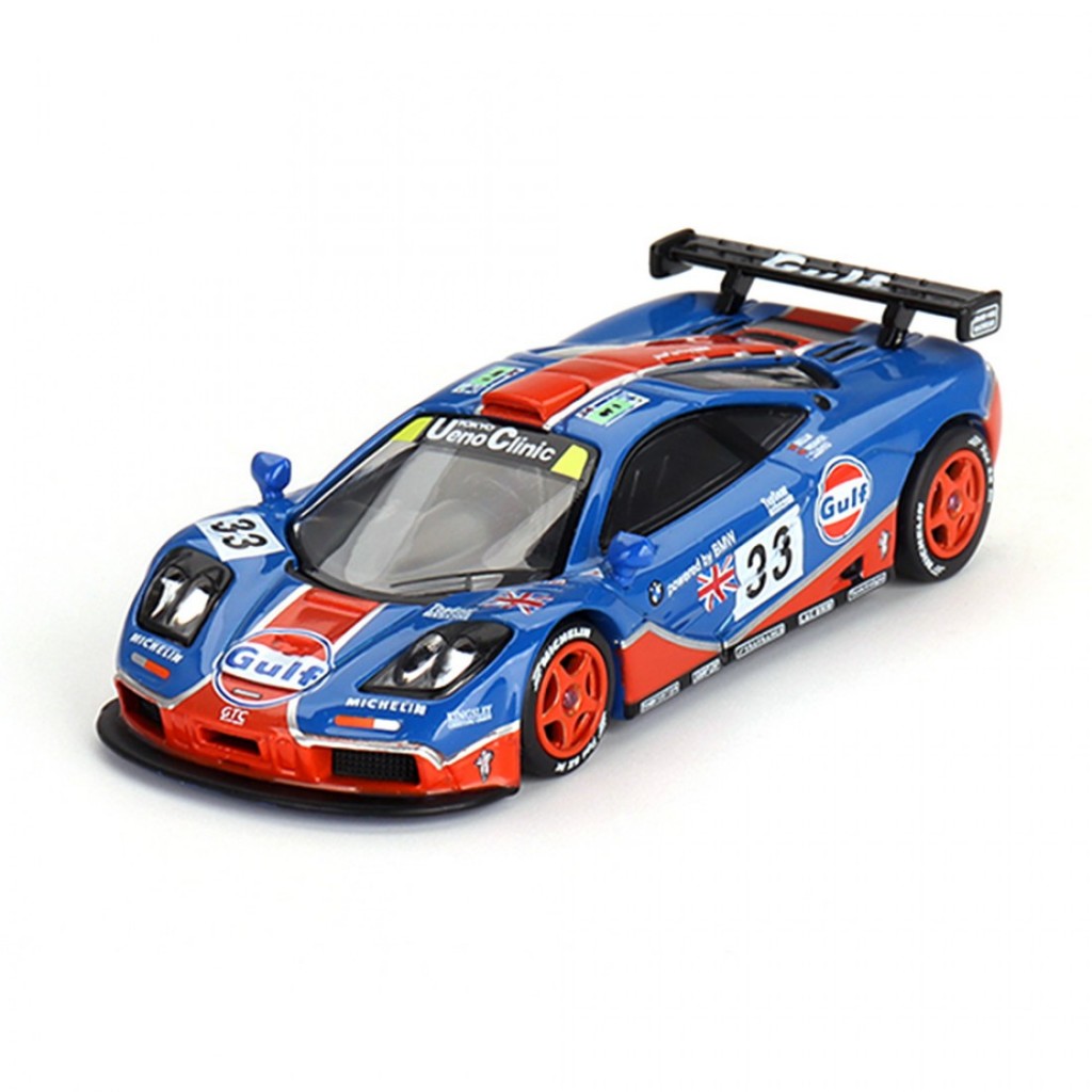 Mini GT MGT00723-L 723 1 / 64 McLaren F1 GTR #33 1996 Le Mans 24Hr LHD Xe mô hình tỷ lệ Diecast