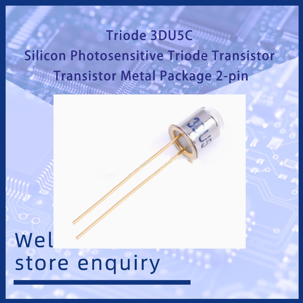 Triode 3DU5C Silicon Photosensitive Triode Transistor Transistor Kim Loại Gói 2 chân