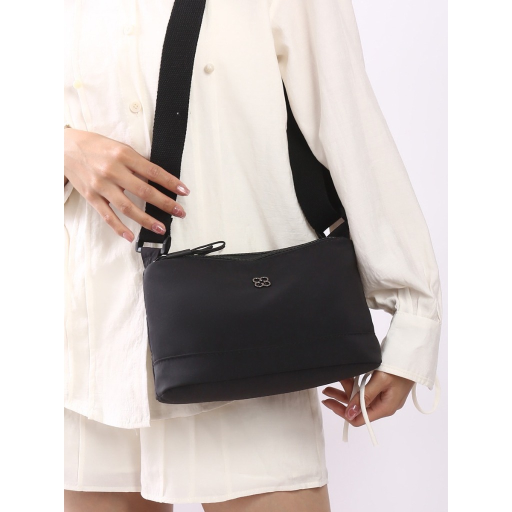 Túi Nylon chống nước đeo vai nhiều lớp thời trang mới 2025 dành cho nữ J152