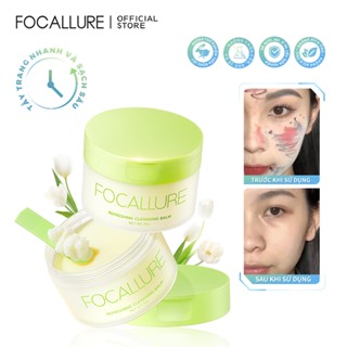 Kem Tẩy Trang Focallure Chiết Xuất Thực Vật Làm Sạch Sâu 75ml 10X Dưỡng Ẩm Không Gây Kích Ứng Sữa rửa mặt 75g Hiệu