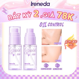 Ireneda Setting Spray Matte Oil Control Chống Dính Lâu Dài Sửa Chữa Chống Chuyển Chống Thấm Nước Nhẹ Ẩm Niêm Phong Tắt Xịt