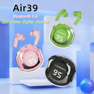 Tai nghe nhét tai trong tai Bluetooth không dây Air39 có màn hình pin kỹ thuật số, hỗ trợ gọi và điều khiển cảm ứng