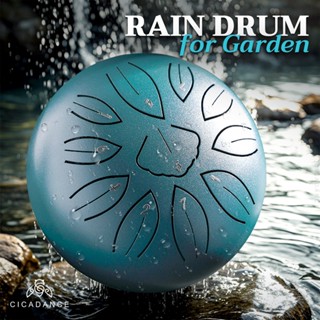 Hluru Trống lưỡi thép 6 inch 11 phím Thép carbon mới được nâng cấp Cho Người Mới Bắt Đầu Trống Không Linh/Trống Tank Drum