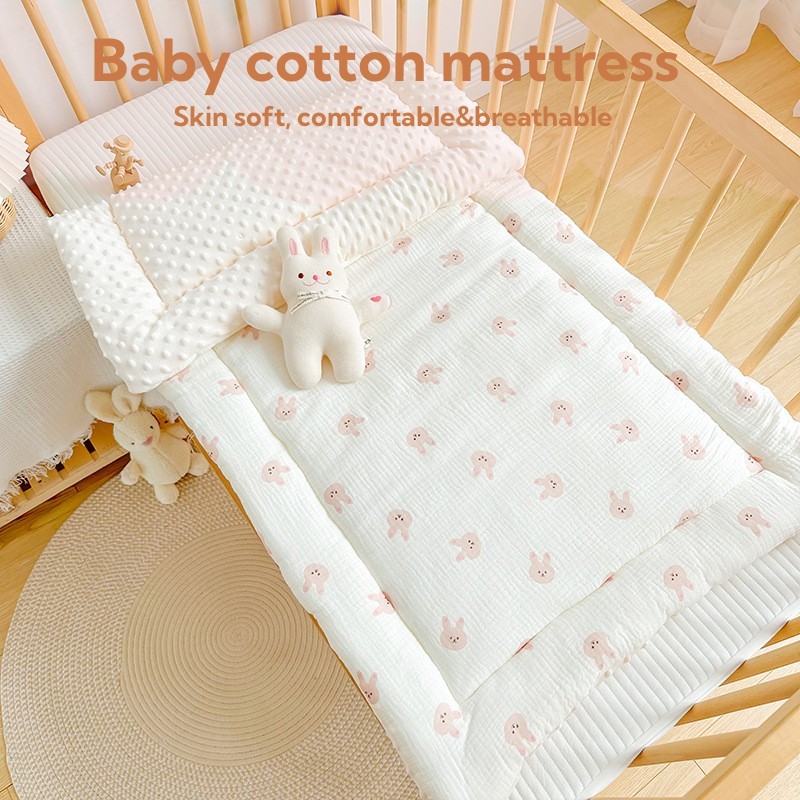 【🔥Hàng hóa】Nệm Ngủ Vải cotton Có Thể Giặt Sạch Cho Bé Mẫu Giáo