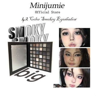 Herorange 42 Màu Khói Màu Phấn Mắt Khay Matte Pearlescent Flash Phấn Mắt Xi măng Bóng Cao