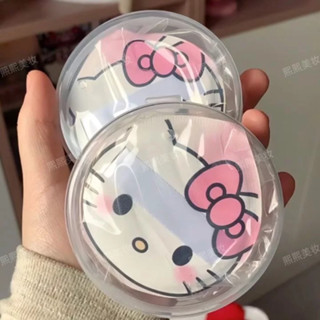 👑GK👑Sanrio Trang Điểm Bọt Biển Puff Hello Kitty Trang Điểm Che Khuyết Điểm Siêu Mềm Co Giãn Cotton Mặt Đế Trang Điểm Mỹ Phẩm Puff Dụng Cụ Làm Đẹp VN