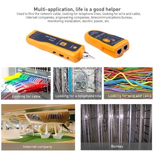 [Lô hàng địa phương] Thiết bị dò dây cáp mạng âm tường, test dây cáp mạng RJ45 RJ11 POE 100M đa năng M828 jw-360 Ethernet LAN