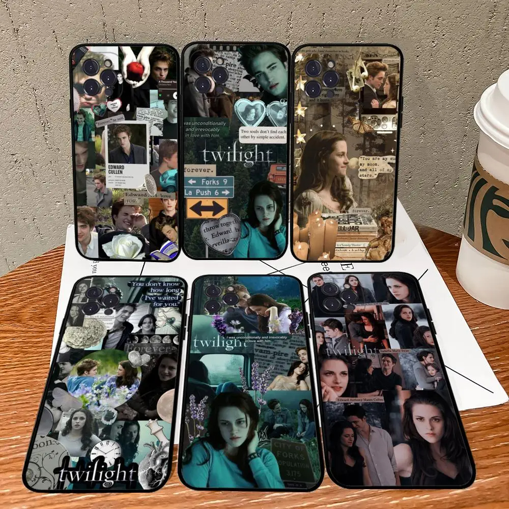 Ốp điện thoại TV Twilight Isabella Edward Cullen cho iPhone 15 14 11 12 13 Mini Pro XS Max Cover 6 7