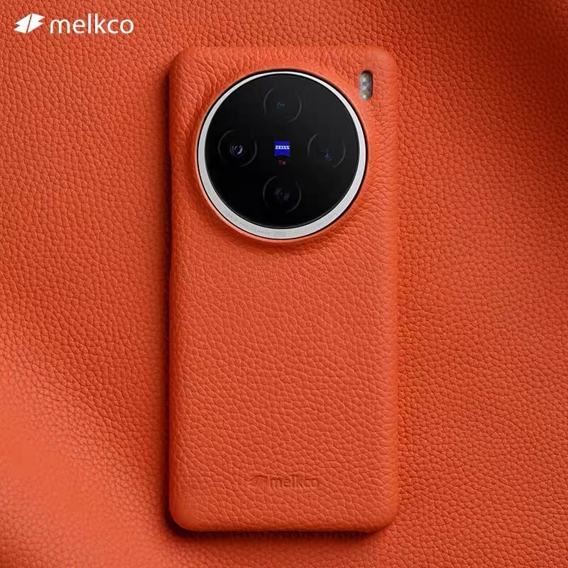 Ốp Da Cao Cấp Melkco Cho VIVO X300 X200 Ultra X200S X200 Pro Mini X100 Ultra X100 S Pro Có Bảo Vệ Ốn