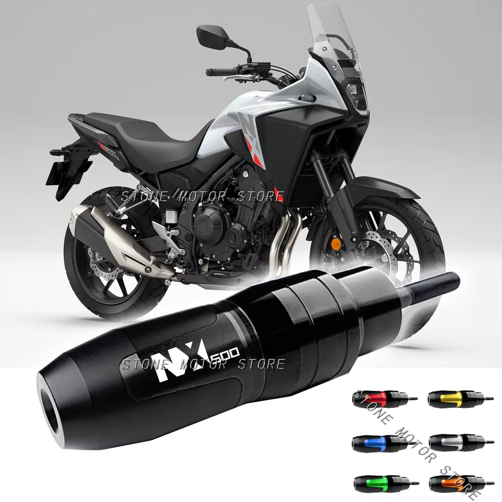 Dành Cho Xe Honda NX500 NX 500 2024 2025 Xe Máy CNC Phụ Kiện Rơi Bảo Vệ Xả Thanh Trượt Tai Nạn Miếng