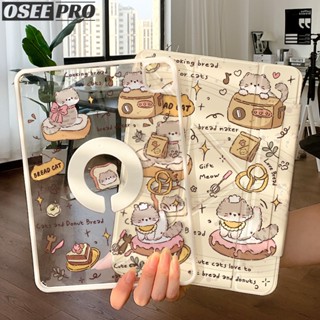 Osee Pro Ốp lưng ipad Vỏ lật gấp Y 720 ba trong một° Ốp lưng sơn có thể tháo rời xoay từ tính cho iPad M4 Pro 7 13 inch Pro 2 3 4 5 11 inch pro 5 6 12.9 inch Air 13 iPad Air 4 5 Air 6 7 M2/M3 11''(2024/2025) iPad gen 7 8 9 10 11 Thế hệ A16 mini 6 7 Case