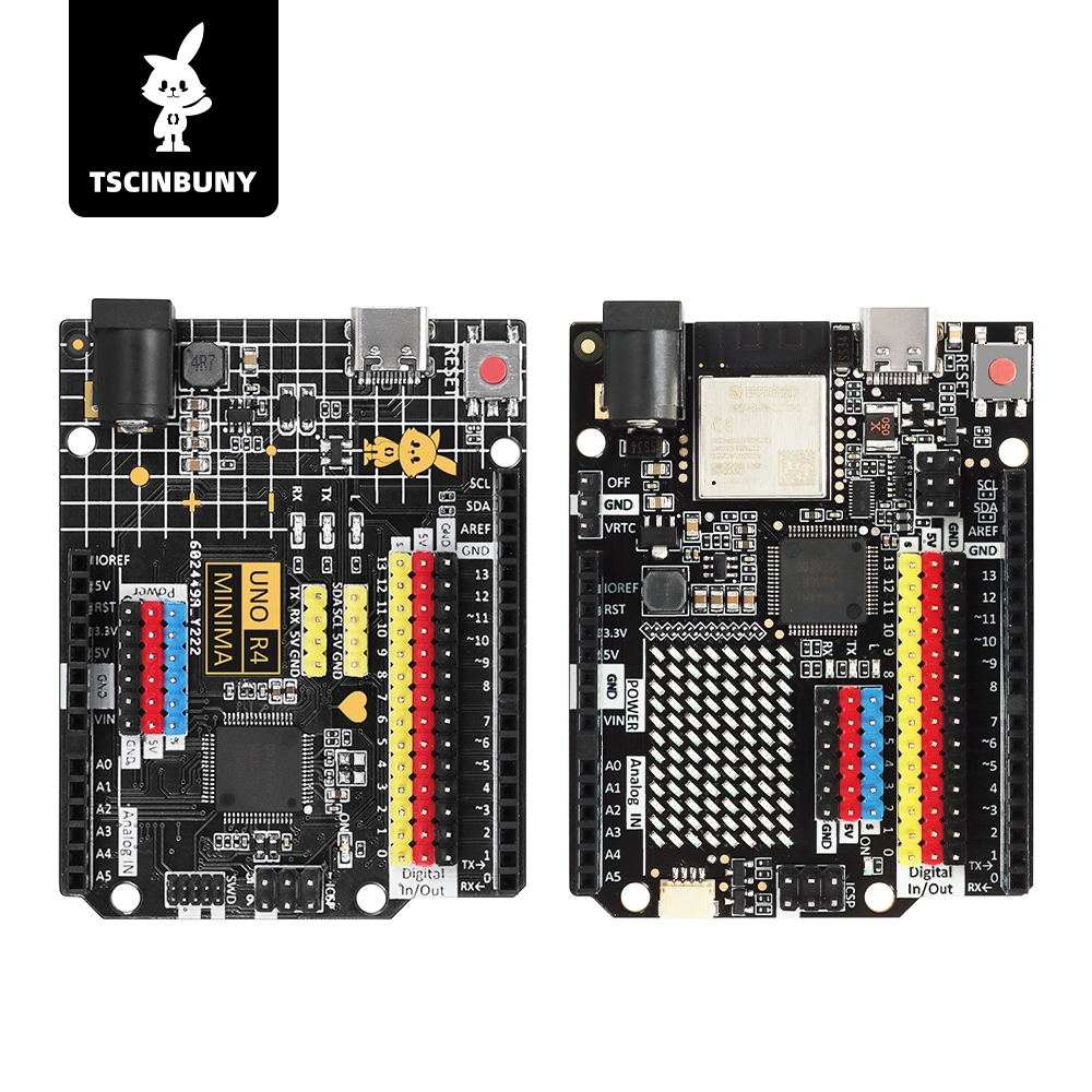 Tscinbuny UNO R4 Minima / WIFI Type-C USB ESP32-S3 Bảng phát triển phiên bản WIFI cho Bộ điều khiển 