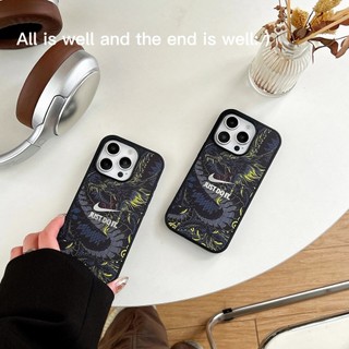 Ốp Điện Thoại Từ Tính Rồng Đen, Cho iPhone 16Promax 16Pro 16 15 14 13Promax 13Pro 13 12Promax 12Pro 12