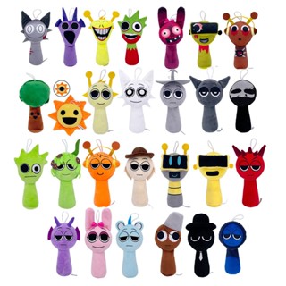 Sprunki Incredibox Plushie Wenda Grey Oren Raddy Búp bê sang trọng & Đồ chơi nhồi bông Quà tặng Giáng sinh cho trẻ em Sinh nhật Sprunki