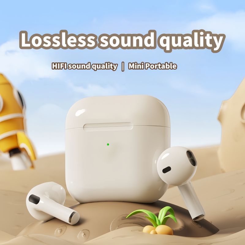 Tai nghe nhét tai Mini không dây Tws Pro4, Tai nghe Bluetooth điều khiển cảm…