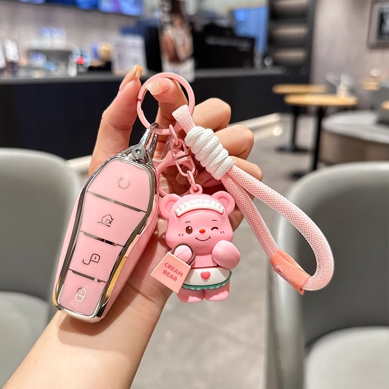 TPU Chìa Khóa Ô Tô Cho BYD Sealion / Atto 3 / Dolphin / Seal / Dolphin mini Key Case Key Keyless Sma