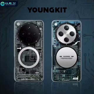 Ốp từ tính Youngkit cho ốp lưng OPPO Find X8 Pro chống sốc cho OPPO Find X8 Ultra ốp lưng sạc không dây chống vân tay OPPO