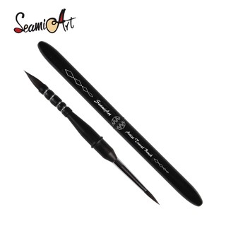 Seamiart 1 Nghệ Sĩ Kép Đầu Du Lịch Bút Di Động Màu Nước Sóc Tóc Pháp Tranh Bàn Chải