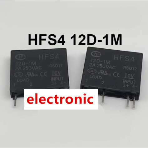Rơle thể rắn Hfs4-12D-1m 12VDC JGC-4F-12D 4 chân 2A