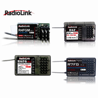  Radiolink 2.4G R4FGM R6F R6FFG R7FG Bộ thu hồi quay hồi chuyển 4CH 6CH 7CH cho Bộ điều khiển từ xa RC Xe thuyền Phụ tùng mô hình xe 