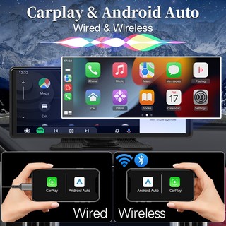 Carplay 10.26inch Android Auto Wireless Bluetooth Connect Mirror Link AUX TF USB