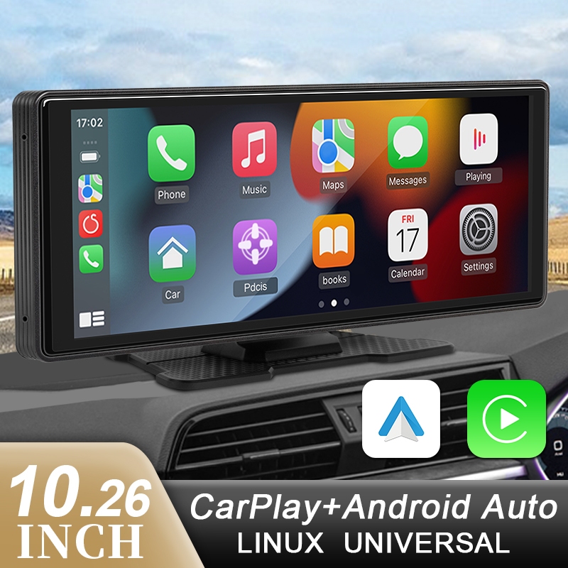Carplay 10.26inch Android Auto Wireless Bluetooth Connect Mirror Link AUX TF USB