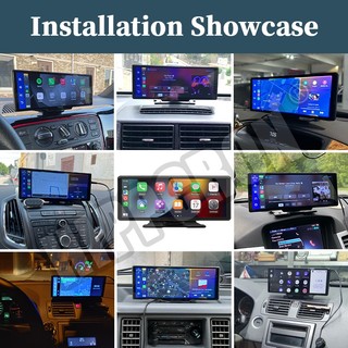 Carplay 10.26inch Android Auto Wireless Bluetooth Connect Mirror Link AUX TF USB