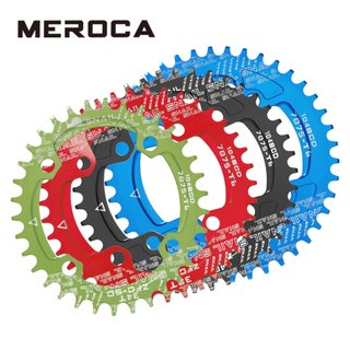 MEROCA PP Xích Xe Đạp 104BCD Tròn Hẹp Rộng Mtb Xe Đạp 32T 34T 36T 38T 40T 42T Vòng Xích