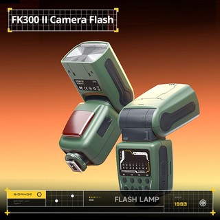 SIDANDE FK300II Speedlite Camera Flash Khả năng tương thích rộng Giày nóng một điểm