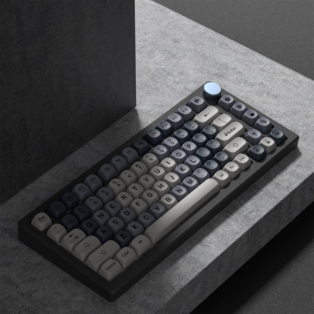 Womier Retro MOA Màu Xám Dễ Thương Keycaps 135 Phím Dye Sub Theme PBT Key Cap Set | BigBuy360 - bigbuy360.vn