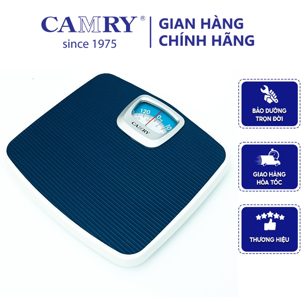 Cân sức khỏe cơ học 130kg Camry BR2020 - độ chính xác cao - Bảo hành chính hãng