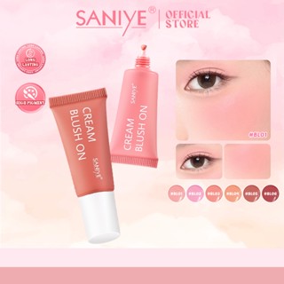  Kem má hồng SANIYE Đa năng Blush Liquid Blush Pink Sweet Blush Makeup R1299 