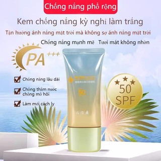  ⚡Pien Tze Huang⚡Kem Chống Nắng Kỳ Nghỉ Làm Trắng 50g Chống Nắng Kem Cách Ly Kem Che Khuyết Điểm 3 Trong 1 Mặt  UV Bảo Vệ 