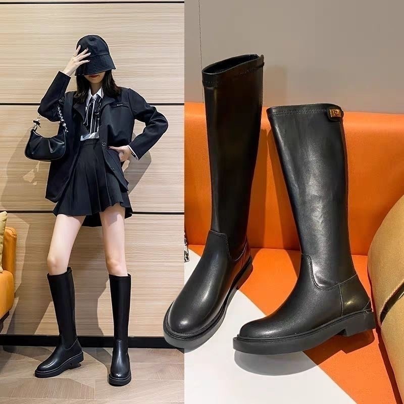 Giày Boot Cổ Cao Thời Trang Nữ Sành Điệu