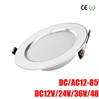 Đèn LED Siêu Mỏng DC AC 12v 24v 36V 48V 6W 9W 12W 15W 24W Dành Cho Tàu Thuyền