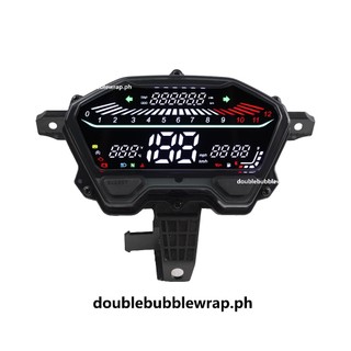 Dành Cho Xe Honda Click125i v2 / v3 Click150 Click160 Đèn LED Trắng Full Kỹ Thuật Số Tốc Độ LED Kỹ Thuật Số Tachometer