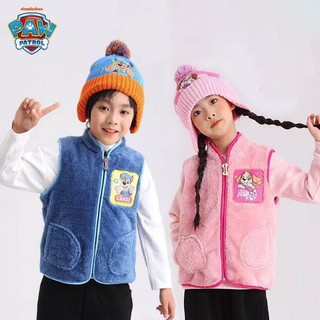 14-40kg Áo Gile Lông Hãng PAW Patrol cho Bé Trai, Bé Gái