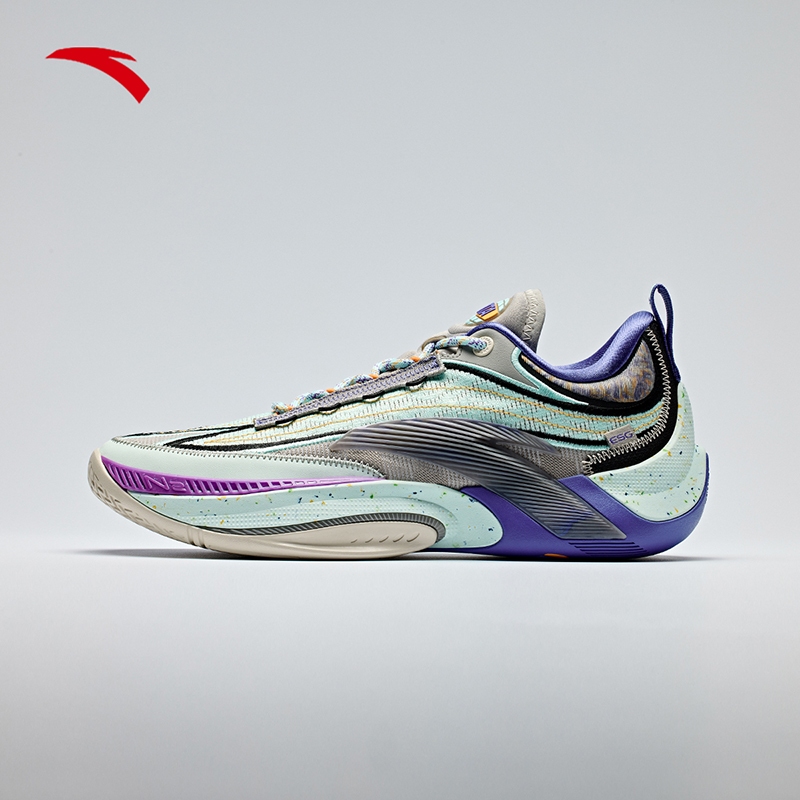 Anta Nam ZAP 1 ESG Giày bóng rổ Nitrogen Chuyên nghiệp Giày thể thao cổ thấp 912421111Q Q