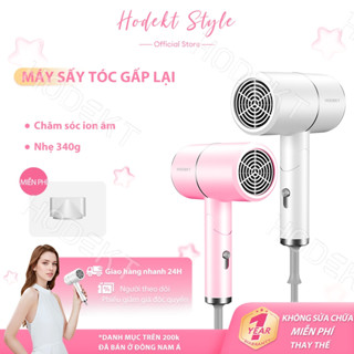 Máy sấy tóc gập HODEKT Máy thổi di động chiều nóng lạnh,CẤP Tiện Lợi Cho Du Lịch Hoặc Đi