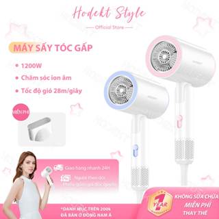 Máy sấy tóc gập HODEKT 1200W Máy thổi di động chiều nóng lạnh,CẤP Tiện Lợi Cho Du Lịch Hoặc Đi