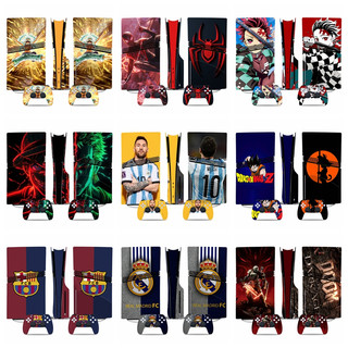 Miếng Dán Da 50 Màu Tương Thích Với Sony Playstation 5 Pro Disc & Digital Edition Vinyl Decal Full Set Bọc Phim Bảo Vệ Cho PS5 Pro Console & 2 Bộ Điều Khiển Dualsense