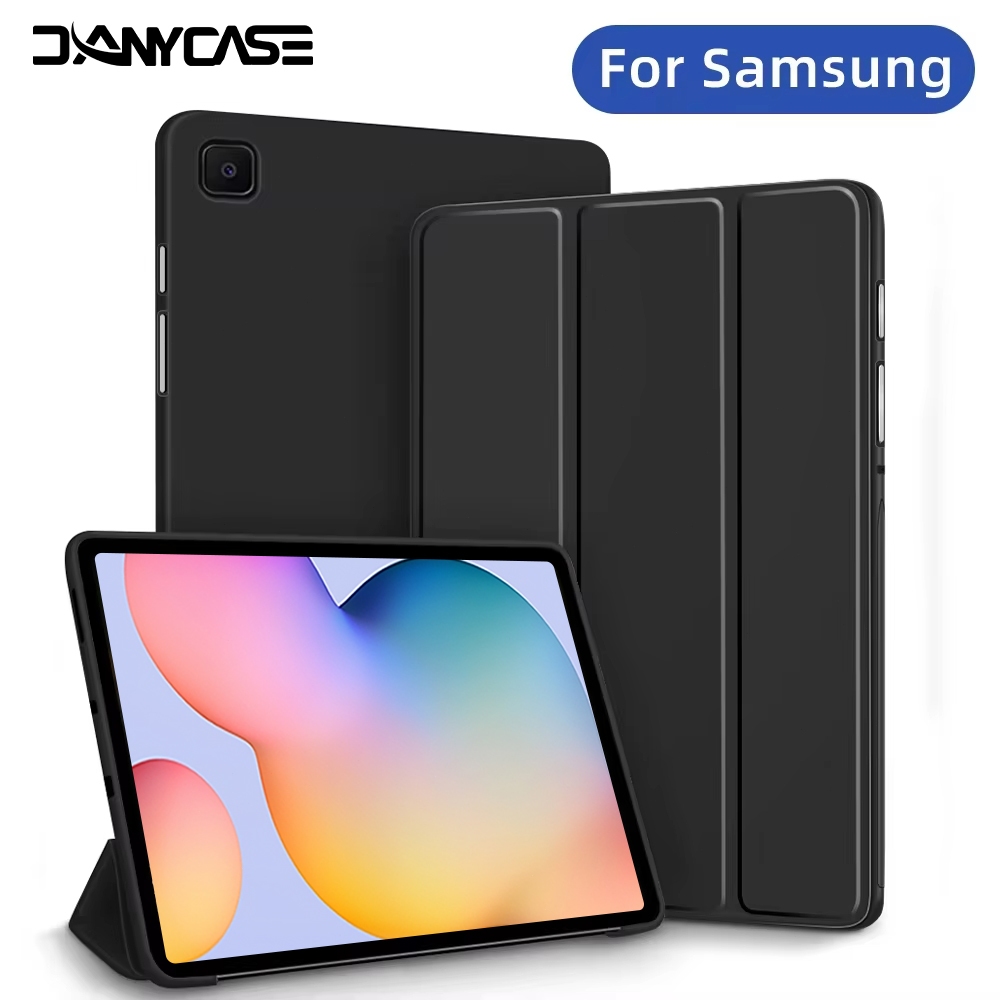  Ốp Lưng Cho Samsung Galaxy Tab S10 FE A9 Plus A8 S6 lite 10.4 inch S9 FE 2024 S7 S8 S9 11 A7 lite 8.7 inch Vỏ PU 