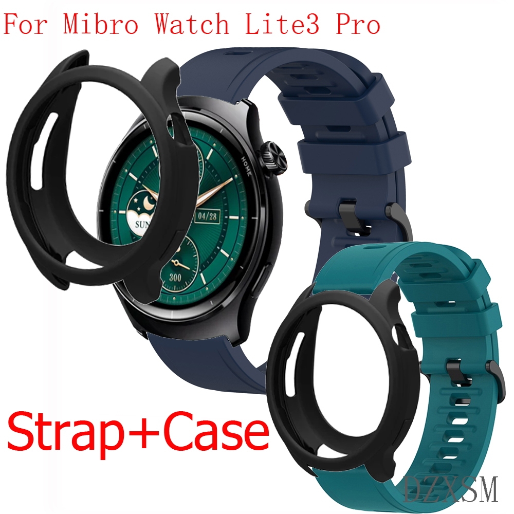 Dây đeo silicon cho Mibro Watch Lite3 Pro Dây đeo cổ tay thể thao Mibro Watch Lite 3 Pro Vỏ bảo vệ m