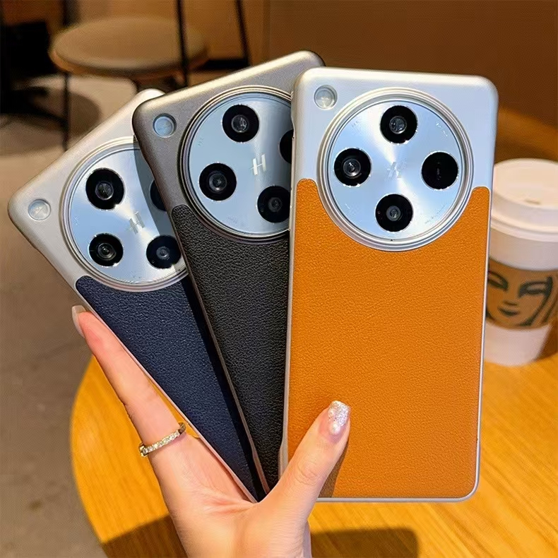 Dành Cho OPPO Find X8 X7 Ultra x6 pro Ốp Lưng Da PU Sang Trọng Bảo Vệ Da Mặt Sau Ốp Lưng Cho OPPO Fi